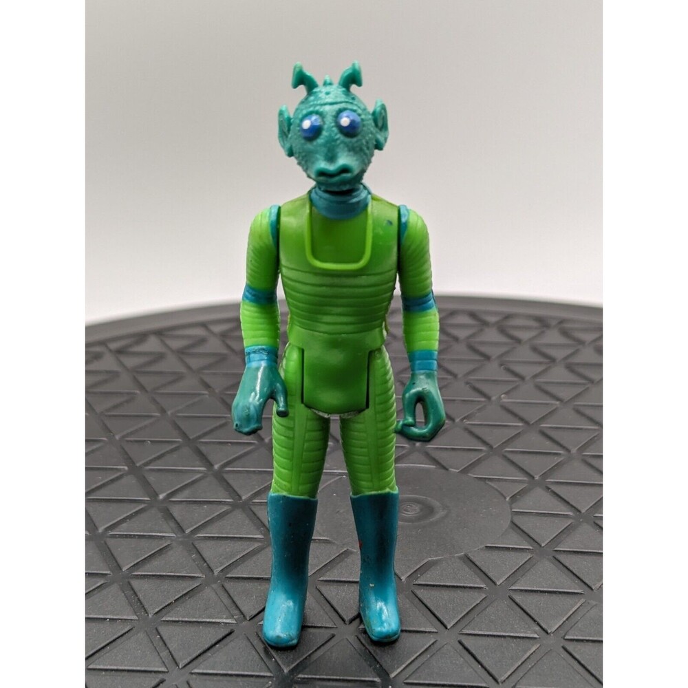 Vintage 1978 Star Wars Greedo Kenner Action Figure Kenner Hong Kong